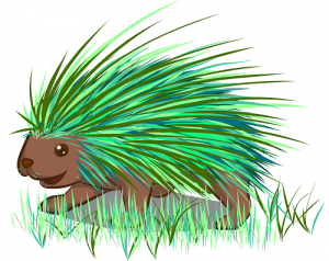 Needles, The Green Porcupine
